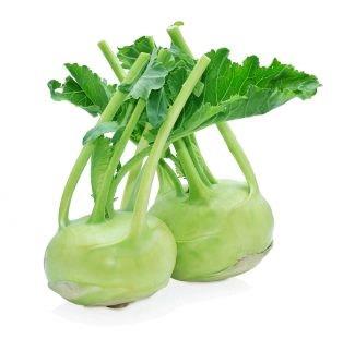 Chou Rave (kohlrabi) vert