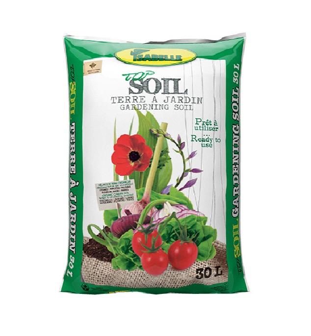 Top Soil/Terre à Jardin Isabelle (SAC VERT)